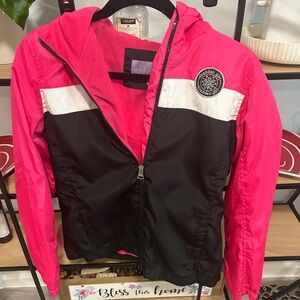 Madden Girl Black and Pink Jacket